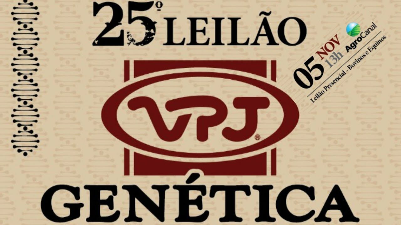 25º Leilão VPJ Genética – Presencial