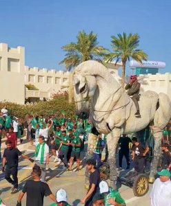 Cavalo se destaca na Copa do Mundo do Catar