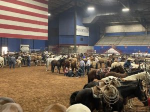 Incêndio assusta laçadores que estavam na Bob Feist Invitational Week