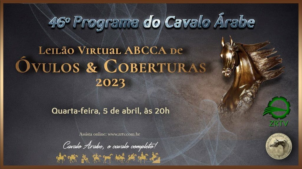 Programa Cavalo Árabe 46 – Especial Leilão ABCCA 2023