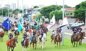 Cavalgada percorrerá centro de Campo Grande (MS) para divulgar Brasileirão do Laço Comprido