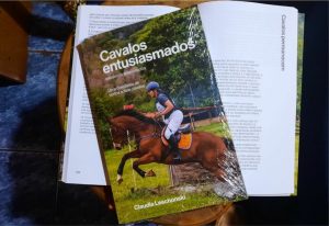 ‘Cavalos Entusiasmados’ compila vivências no meio equestre