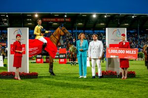 Yuri Mansur e Miss Blue-Saint Blue Farm saem vitoriosos no GP5* Europa, a 1.60m, na Alemanha