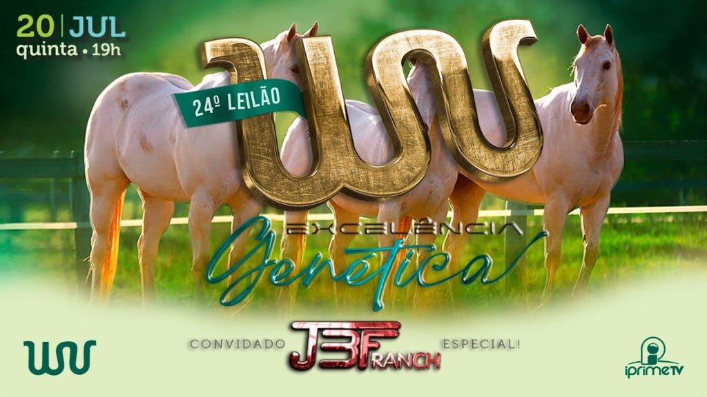 24º Leilão Haras WV e Convidado especial JBF Ranch