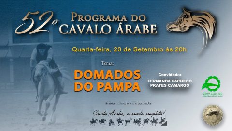 Programa Cavalo Árabe 52 – Domados do Pampa