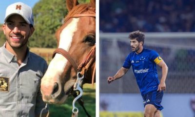 Do futebol ao meio equestre jogadores dividem a paixão pela bola com os cavalos