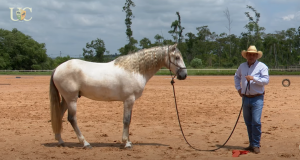 Para que serve o trabalho de bandeira com o cavalo?