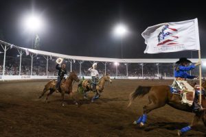 Kaleb Driggers e Junior Nogueira quebram recorde no Cowboy Christmas Team Roping