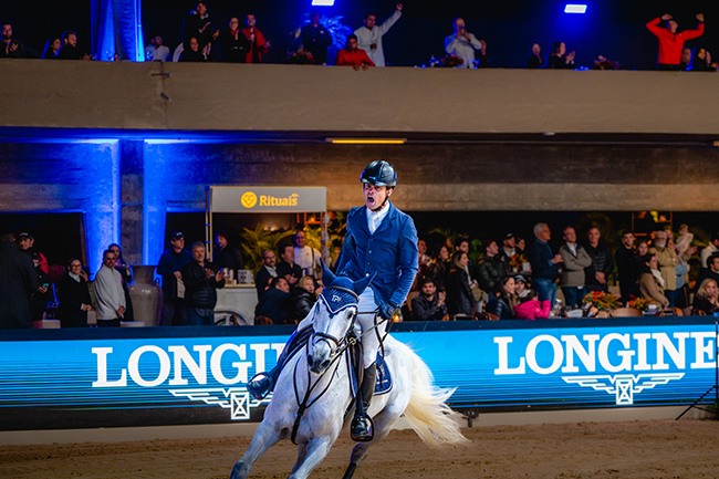 Pedro Távora de Matos com LWC Ashley é o campeão do Longines no CSI-W4* Longines SP Horse Show