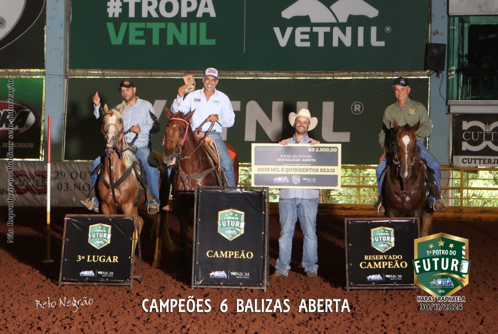 1º Potro do Futuro ACBT premia competidores nas modalidades Tambor e Baliza