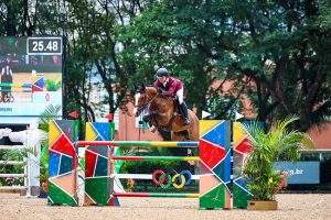 Top Rider Gui Foroni e Chelsea JMen faturam Copa Ouro, a 1.40m, na Sociedade Hípica Paulista