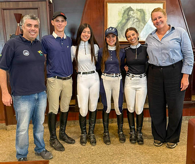 Nata jovem do Hipismo Completo participa de duas clínicas nos EUA, em janeiro