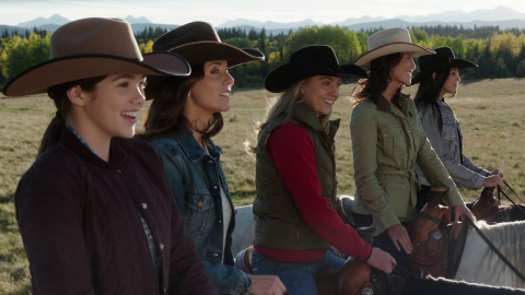 O sucesso por trás das mulheres fortes de Heartland