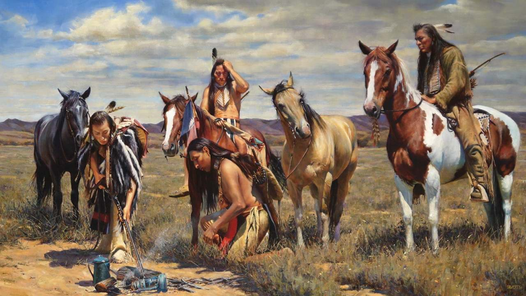 A chegada dos cavalos revolucionou a vida de muitos povos indígenas, alterando suas práticas sociais, econômicas e culturais