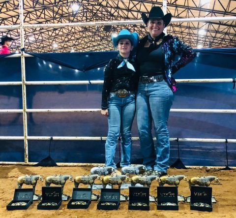 Mãe e filha conquistam títulos no 34º Congresso Brasileiro do Quarto de Milha