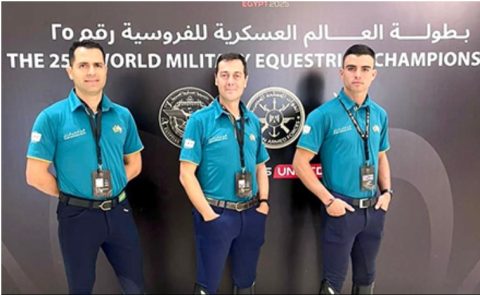 Brasil disputa o 25º Campeonato Mundial Militar de Equitação no Egito