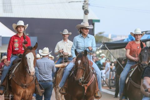 Desfile inédito no 48º Campeonato Nacional da raça Quarto de Milha