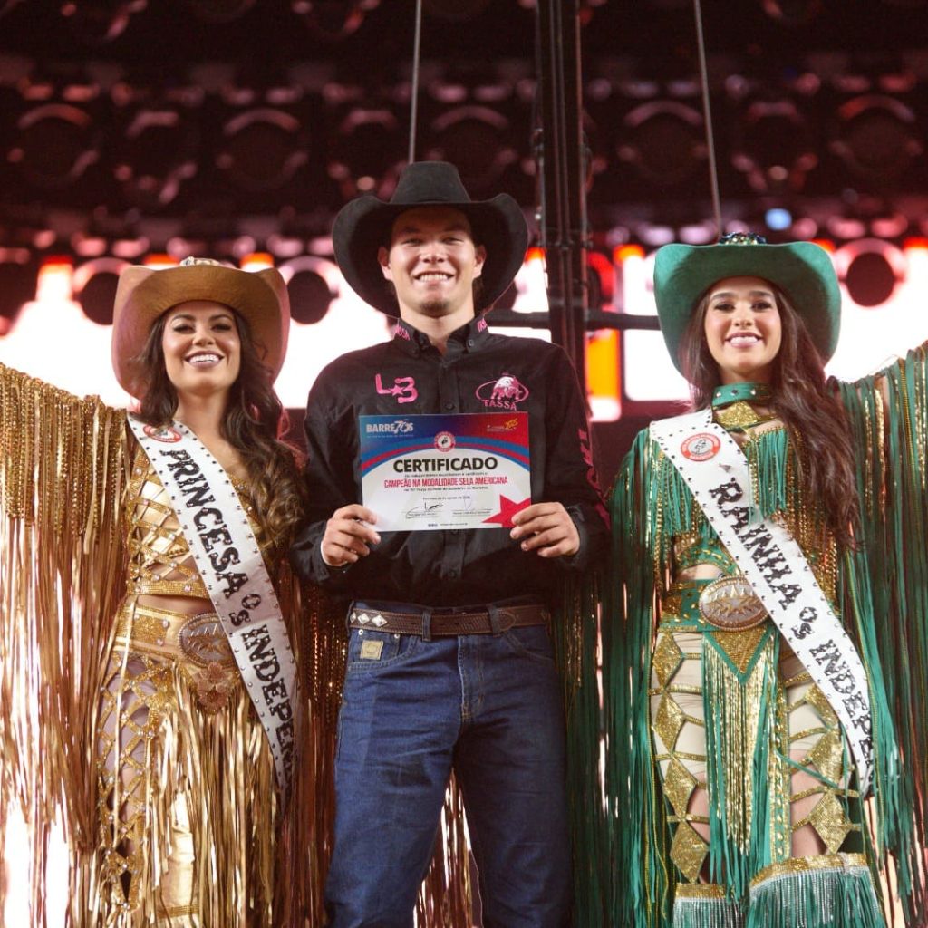 Festa do Peão de Barretos - Hendrik Baldissera -Sela Americana - André Monteiro