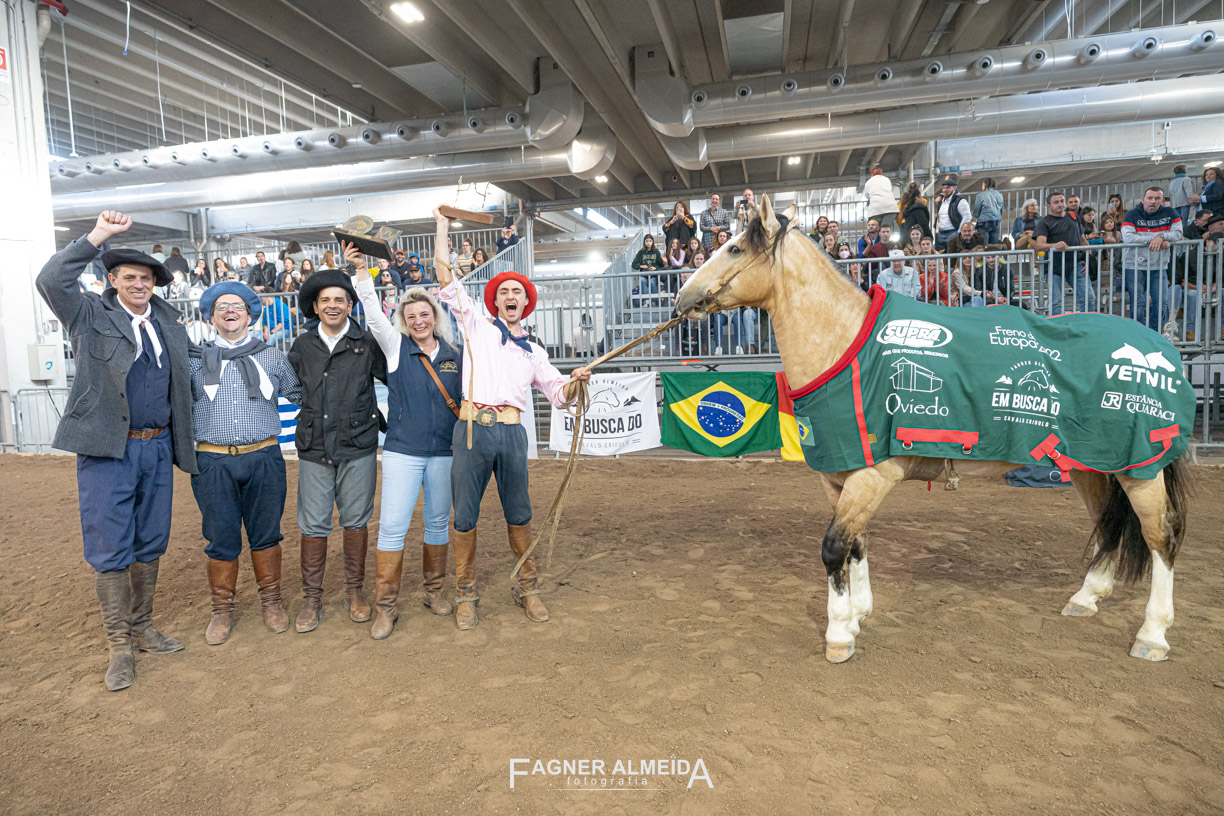 Paixão pelo Cavalo Crioulo atravessa fronteiras no 4º Freno de Europa