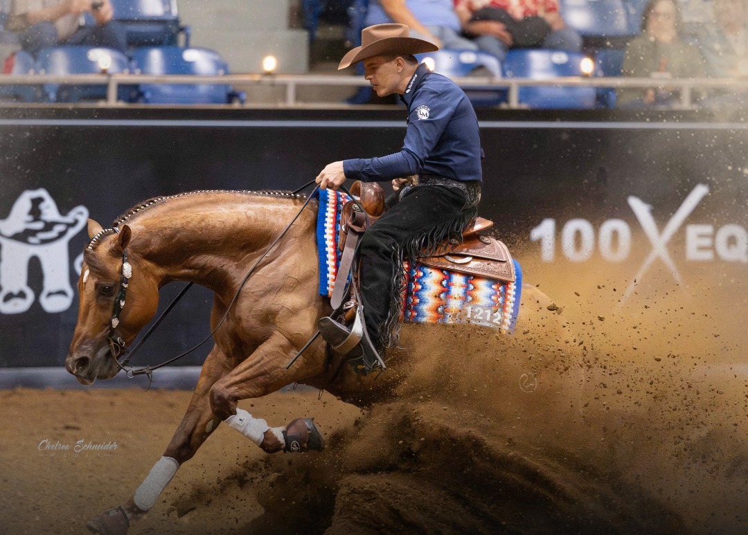 Competidores brasileiros fazem bonito em prova de Rédeas nos EUA