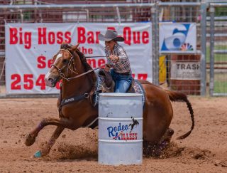 Brasileira Keyla Polizello é Top 3 na final do PRCA Circuito do Texas