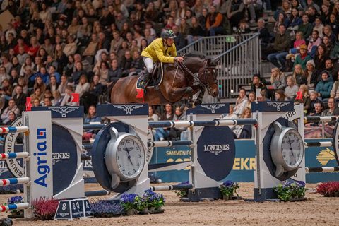 Yuri Mansur e QH Alfons Santo Antonio: vice-campeões no GP Longines em Oslo