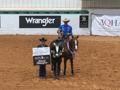 Marcos Alan Costa é tricampeão mundial AQHA no Laço Individual