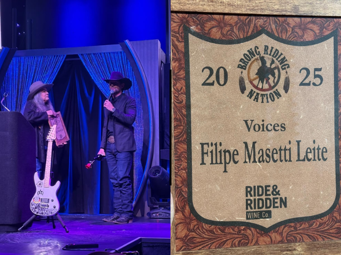 Filipe Masetti Leite, o ‘Cavaleiro das Américas’,