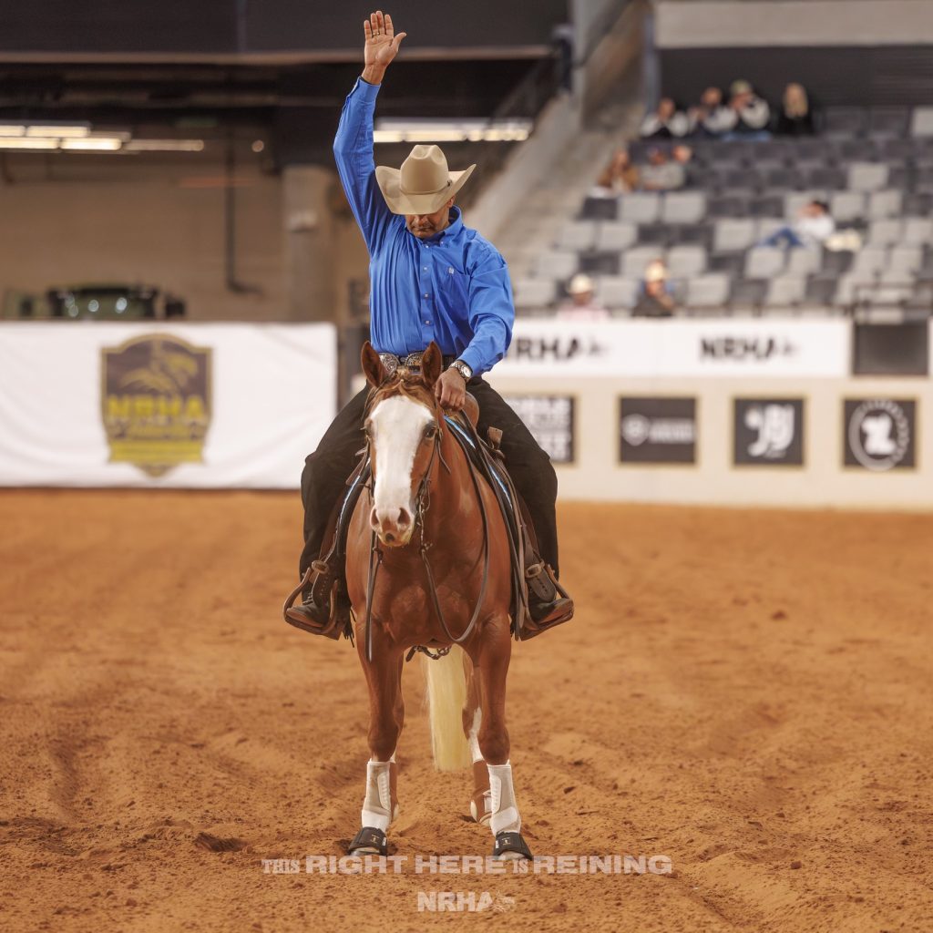 NRHA Marcelo Almeida da Silva e HF The Topgun Chic