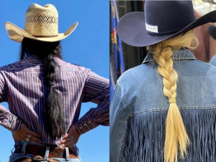 Mo Brings Plenty lembra que tranças representam força interior e herança cultural