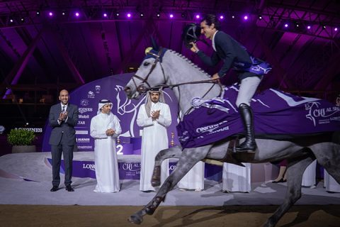 Marlon Zanotelli vence prova máxima em Doha com jovem montaria promissora