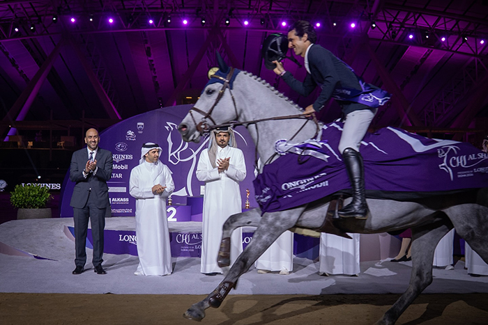 Marlon Zanotelli vence prova máxima em Doha com jovem montaria promissora