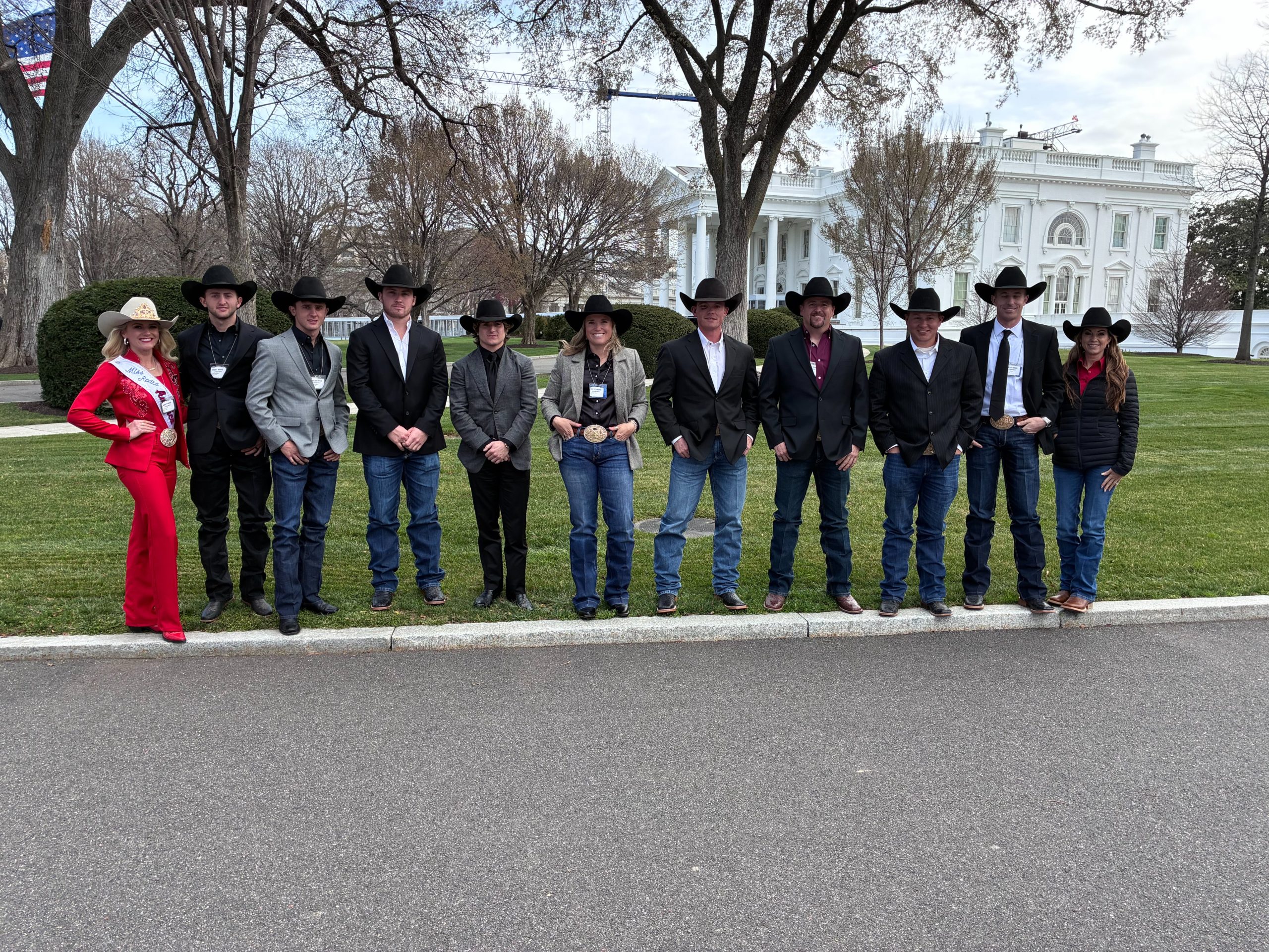 Rodeio faz história e retorna à Casa Branca após mais de 40 anos com campeões mundiais