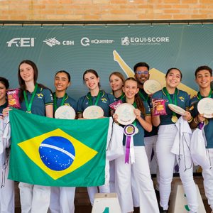 Seleção Brasileira de Volteio garante vaga no Mundial de Aachen 2026 e reforça evolução técnica da modalidade