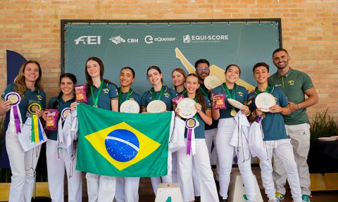 Seleção Brasileira de Volteio garante vaga no Mundial de Aachen 2026 e reforça evolução técnica da modalidade