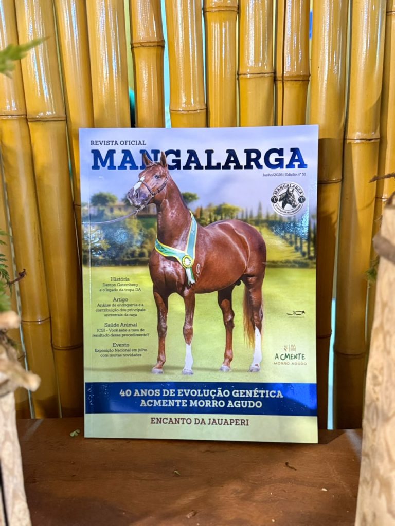 Revista Oficial do Cavalo Mangalarga chega à 51ª edição com conteúdo exclusivo e novo portal