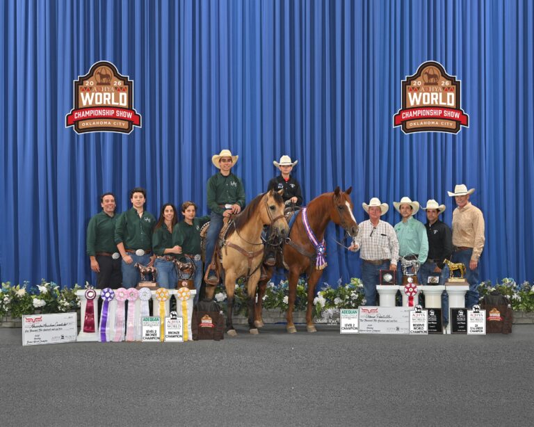 Brasileiros conquistam títulos no Mundial AQHYA 2026